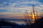 Winter Sunset at Grand Mere State Park