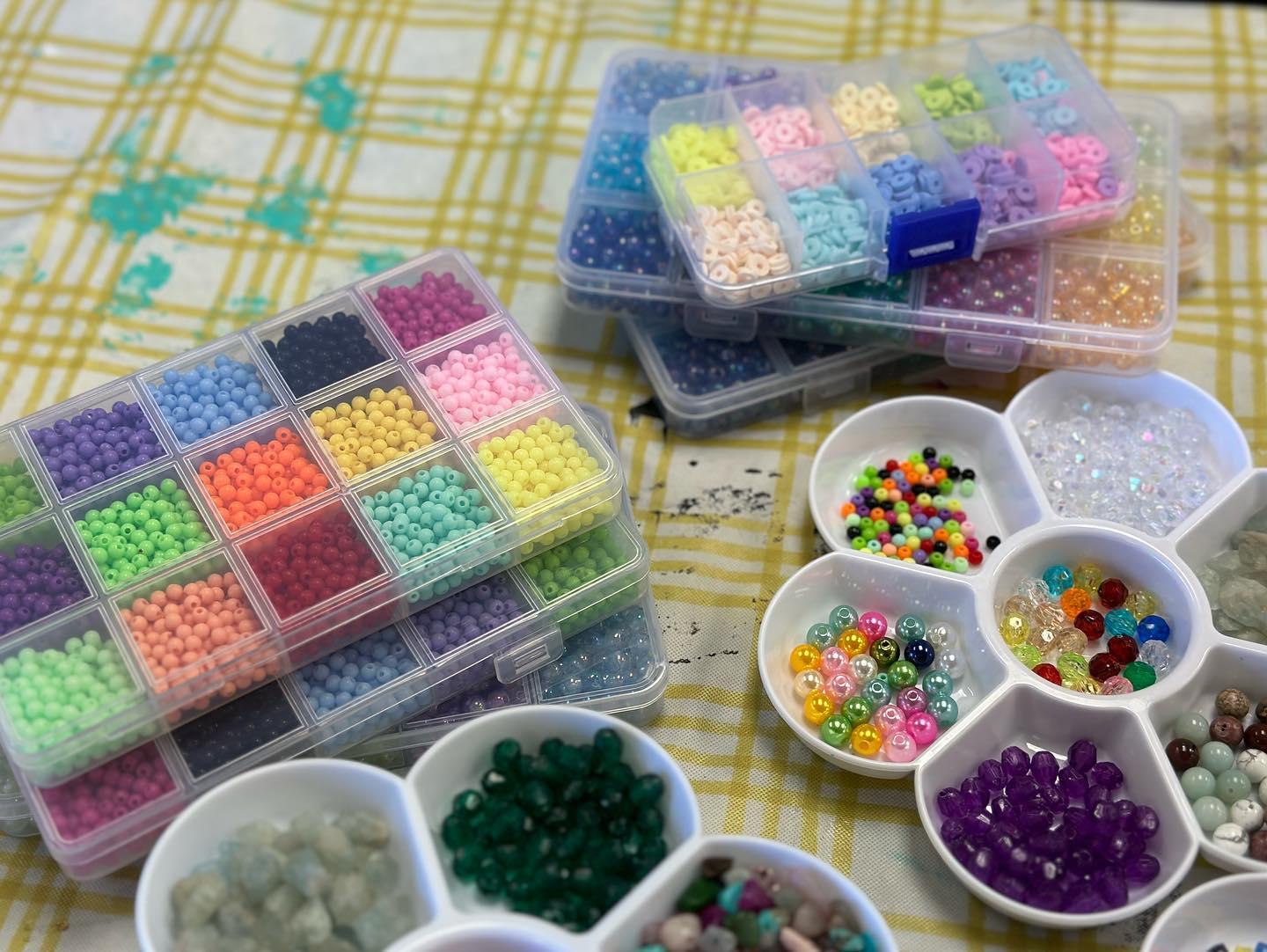 Colorful beads. 